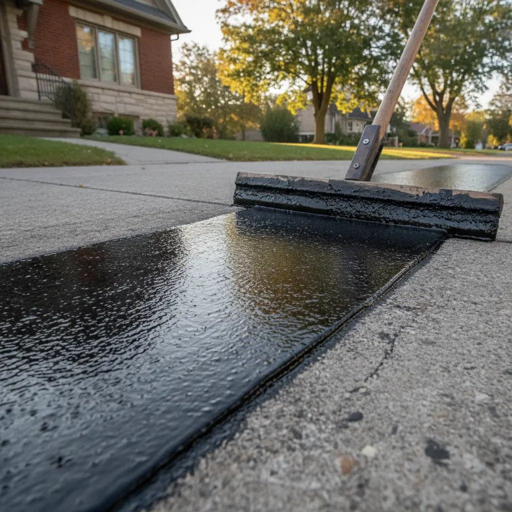 Asphalt Driveway Sealing in Guelph