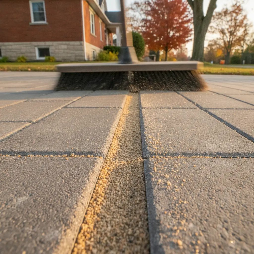 Polymeric Sand Replacement in Guelph